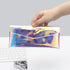 Cash Envelopes Wallet Set with Clear Rainbow Wallet, 6PCS Cash Divider, Pocket Cash Envelopes, and Tab Stickers for