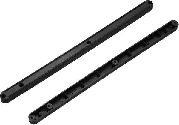 PATIKIL 12 Inch Drawer Slides, 8 Pcs Plastic Guide Rails Side Mounted