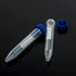 Conical Centrifuge Tubes, 15ml, 100 Pcs Sterile Plastic with Screw Caps, Graduated Test Container, Non-Pyrogenic