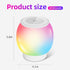 Bullishman Dimming, timed,8000mAh RGB ambient night light, Eye Caring, Multiple color variations, Stepless Touch Night