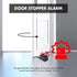 Door Stop Alarm, Portable Door Stopper Security for Home Travel Apartment with 120DB Siren, 2 Pack