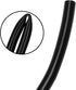 DERPIPR Food Grade Silicone Tubing - 1/2" ID x 5/8" OD High Temp Flexible Black Hose for Homebrewing Pump Transfer 8m