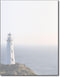 Lighthouse Stationery Paper - 80 Sheets of Peaceful Scenic Letterhead for Messages, Flyers, or Invitations