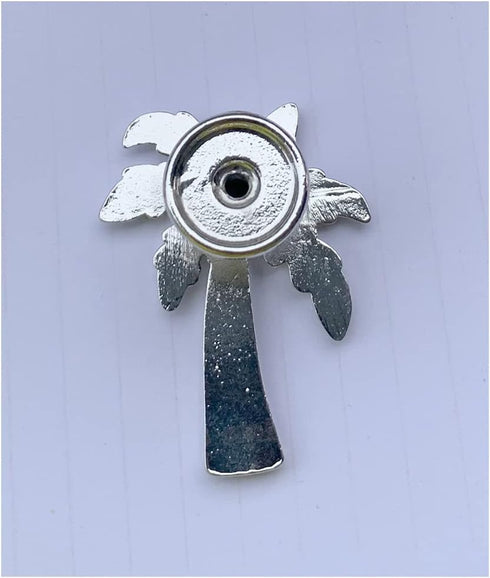 Palm Tree Cabinet Knobs, Drawer Pulls for Dresser, 4 Pieces Coconut Tree Pulls for Home Kitchen