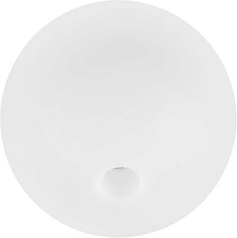 5.90 Inch Kichvoe Frosted Acrylic Globe Lampshade Replacement Round Ball Lamp Cover for Wall Lamp Post Light Pendant