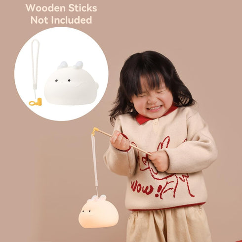 Dragon Nursery Night Light with Touch Sensor for Breastfeeding,BPA Free Silicone, Bedroom Kidroom Bedside Lamp for Baby