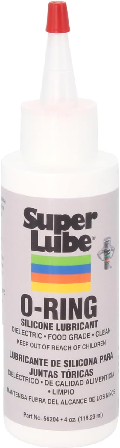 Super Lube 56204 Clear O-Ring Silicone Lubricant