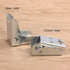 90 Self-Locking Hinge Leg Accessories, Brackets for Folding Table Legs, 2 Pcs
