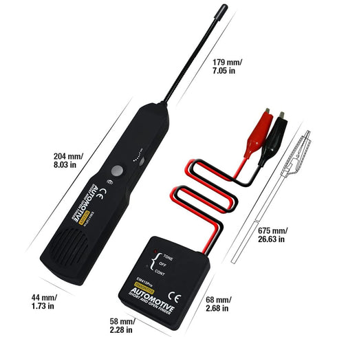 JUSTAUS 1 Set EM415PRO 6-42V Automotive Wire Short for Finder Cable Tester Circuit Detector Car Circuit Scanner Tracer