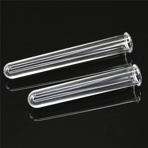 9Pcs Clear Test Tubes for Plant Propagation Station, Hydroponic/Flowers for Home Office Decoration