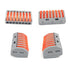 Tie Rod Nut Wire Connector, 8-Port PCT-218 Compact Terminal Cable Connect, 50 Pack