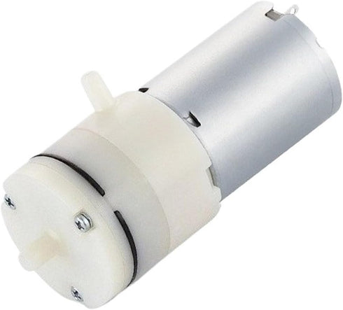 QFWIAU 2pcs 370 3V 6V 12V, Pump(2pcs 3.7V) Vacuum Pump DC Air Pump for Breast Pump, Blackhead Remover, Aquarium Oxygen