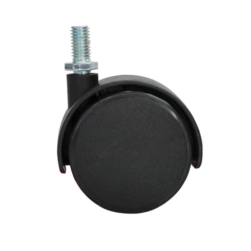 VIZ-PRO Mobile Whiteboard Caster Wheels, Black, Set of 4 for Easy Mobility