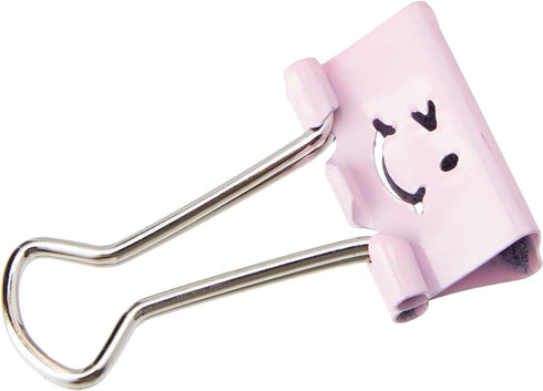 Rapesco Binder Clips, 3/4" Emoji Clips, Pack of 20