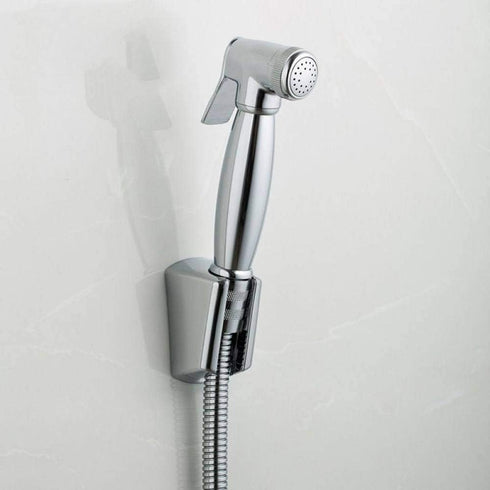 IIUUAYUVI Hand HeldToilet Sprayer Kit,Simple Oval Body Cleaner Faucet,Bathroom Cloth Diaper Washer Portable