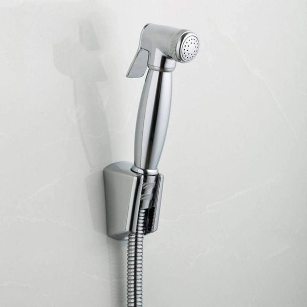 IIUUAYUVI Hand HeldToilet Sprayer Kit,Simple Oval Body Cleaner Faucet,Bathroom Cloth Diaper Washer Portable