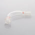 StonyLab Glass Distillation Adapter – 105 Degree Bent with 14/20 Outer and Inner Joint