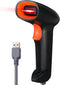 Soonmark Handheld USB Barcode Scanner Wired Automatic 1D Bar Code Reader for Supermarket,