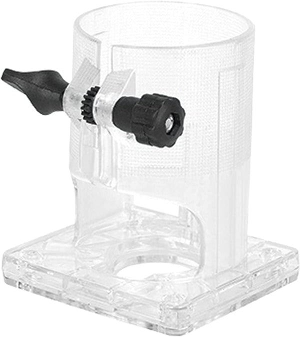 Woodworking Trimmer Router Transparent Plastic Base, Power Tool Protective Shield Accessory (Model 1)