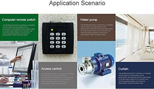 1 Channel WiFi Momentary Inching Relay Self-Lock Switch Module, DIY WiFi Garage Door Opener