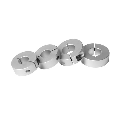 Open Type Shaft Collar 12mm ID, 30mm OD, 10mm Thickness (4pcs) for Stoppers, Positioning, and Timing Pulleys