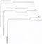 Smead File Folder, Reinforced 1/3-Cut Tab, Letter Size, White, 100 per Box