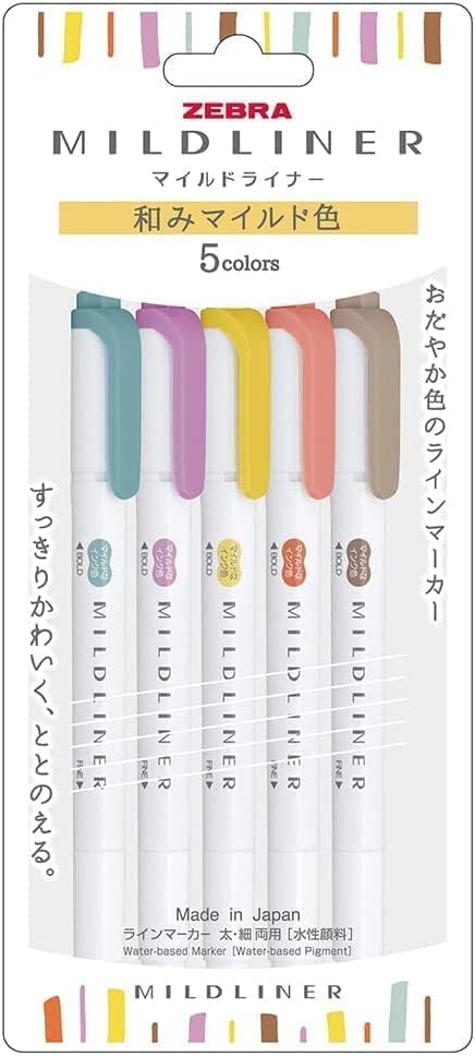 Pen Set of 5 Types for Kids, Office, College, School (WKT7-5C-N, WKT7-5C-RC-N, WKT7-5C-HC-N, WKT7-5C-NC-N, WKT7-N-5C-N)