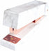 White Marble Print Stapler, Heavy Duty Desktop Staplers, Manual Rose Gold Office Supplies with Non-slip Base