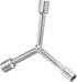Y-Shaped 3 Way Socket Wrench, 8mm 10mm 12mm, 3-inch Length, CR-V Y-Type Hex Spanner Repair Tool, 1-Piece