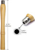 12mm Interchangeable Handle Made of Solid Beech with Aperture Woodturning Tools Carbide Wood Lathe Tool Hollower