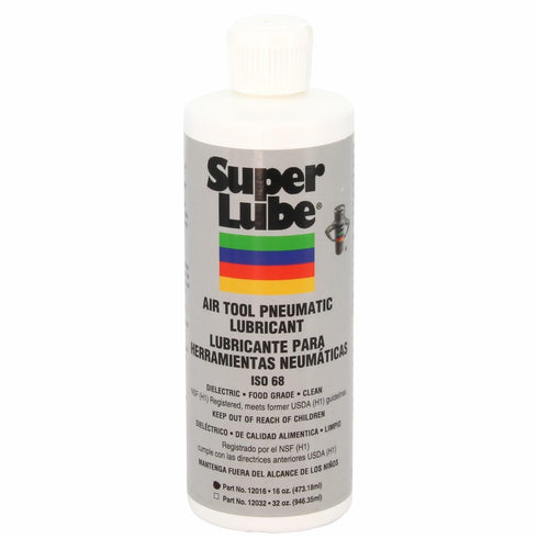 Super Lube Air Tool Pneumatic Lubricant - Long-Lasting Lubrication for Tool Repair - Moisture