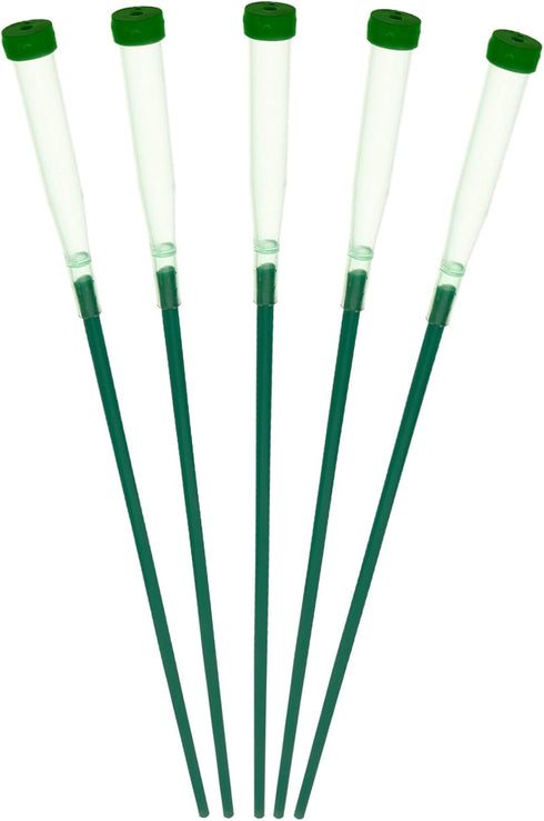 15pcs TEHAUX Plastic Flower Tubes Cap for Fresh Flower Preservation Reusable Vials for Floral Arrangements Home Decor