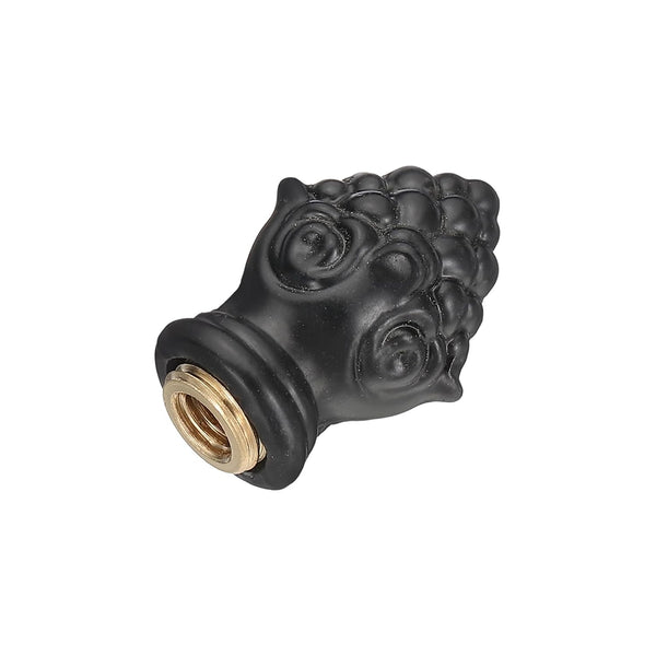 PATIKIL 20mm Lamp Shade Finial, Lamp Finials Caps Knob M10x1mm Threaded Base