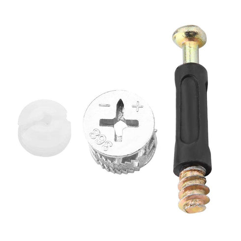 Hilitand Furniture Connecting Screw Plastic Covered Connector Cam Lock Hardware Accessories for Furniture