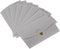 PATIKIL Mini Envelopes, 12 Pack Small Gift Card Holders, Retro Gold Heart Business Invitation Envelopes