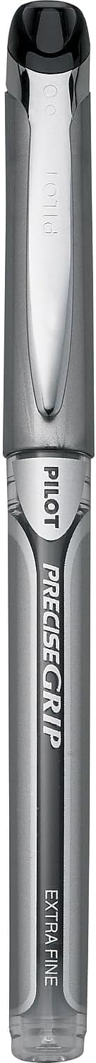 Pilot Precise Grip Liquid Ink Rolling Ball Stick Pens, Pack of 7, Extra Fine Point 0.5 mm, Assorted Colors