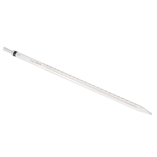 PATIKIL 50ml Graduated Dropper Pipettes, 1 Pcs Reusable Borosilicate Glass for Liquid Transfer