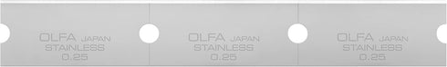 OLFA 120mm Stainless Steel Razor Scraper Blades, 30 Blades (GSB-1S)