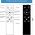 Bulb 2.4GHz A19 12W Bulb Soothing,12W 1000lm,100W Equivalent,Dimmable 1% 100% 2700-6500K,1 Bulb LED with a Remote