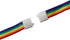 Specialist ID 2 Pack Rainbow Lanyard with Breakaway, Cute Neck Strap Keychain for Badge Holder and Keys