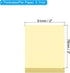 PATIKIL 2 x 3 Inch Sticky Notes, 12 Pack Self-Stick Note Pads Bright Color 100 Sheets/Pad Adhesive Memo Post for Home Office Business, Yellow