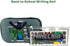 Innovative Designs Minecraft Pencil Case Set, Stickers and Gel Pens for Kids, Molded with Zip Closure