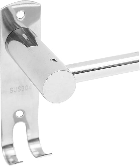 4sets DOITOOL Stainless Steel Towel Rack Versatile Hand Towel Holder for Bathroom Kitchen and Balcony Simple