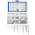 XINGYHENG 150pcs 15 Kinds 304 Stainless Steel GB91 M1 M1.5 M2 M2.5 M3 Split Cotter Clip Pins Assortment Kit