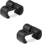 2PCS Adjustable Barn Door Stopper - Fit for 1.57inch/40mm Flat Track, Sliding Barn Door Hardware Accessories
