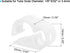 uxcell Plastic Tubing Clamps, 5pcs 1/8"-5/32" Tube OD Adjustable Tube Clamp Laboratory Pinch Valve Flow Control Hose Clamp