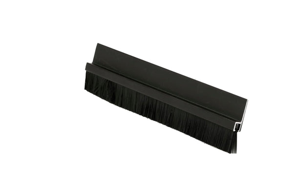 Pemko 085580 18062DNB36 Brush Seal - Dark Bronze with Black Brush Insert, 1" Width, 36" Length