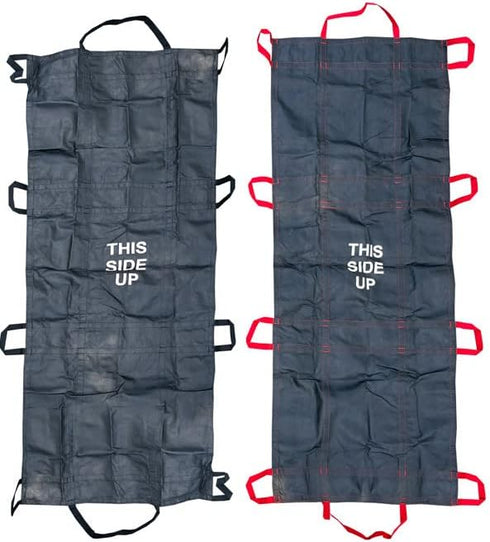 500 Lb The Original Rescue Essentials Brand QuikLitter, Black Nylon Handles, Non-Woven Fabric, Rated, Low Cost
