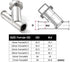 DYKWSWYX 1" 60-300 SS304, 25mm Fit(100 Stainless Steel Y-Strainer Tri Clamp Mesh - Sanitary Filter for Beer, Dairy
