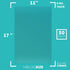 Binditek 50 Pack 8 Mil PVC Binding Presentation Covers,Clear Binding Front Covers,11 x 17 Inches Report Cover for Binding, Tabloid Size, Square Corners, Un-Punched, Office Supplies by Binditek
